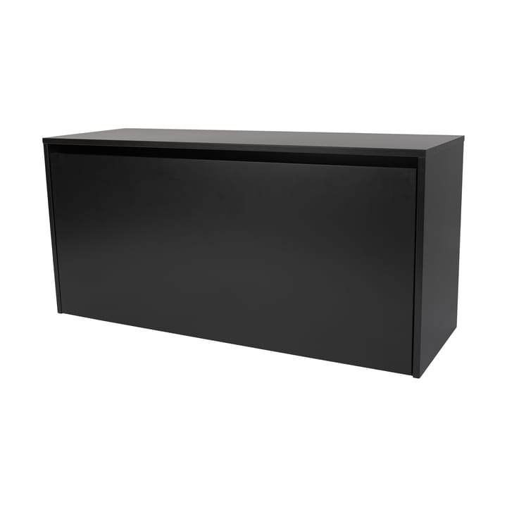 Mobile da parete Pythagoras Cabinet 38x80 cm - Nero - Maze