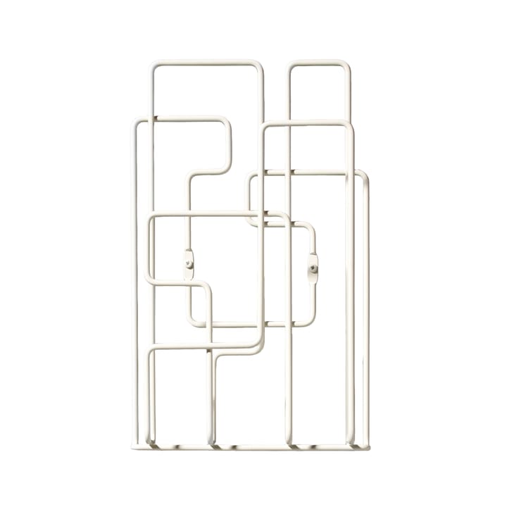 Portariviste Little Saturday, bianco Maze