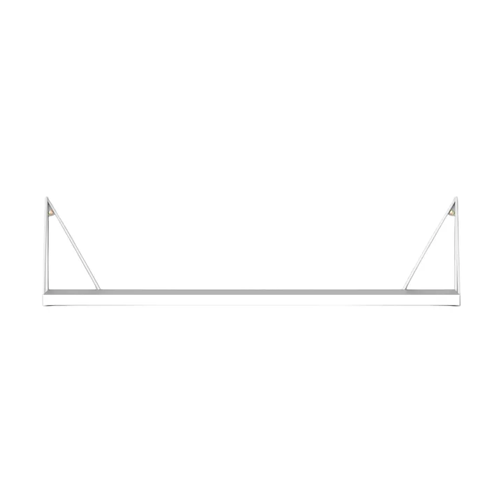 Pythagoras mensola, bianco, 20x80 cm - Maze