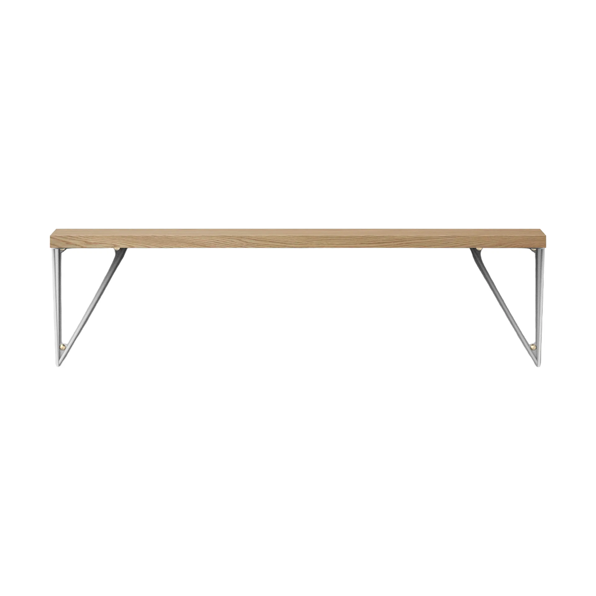 Pythagoras mensola, rovere-bianco, 20x80 cm Maze
