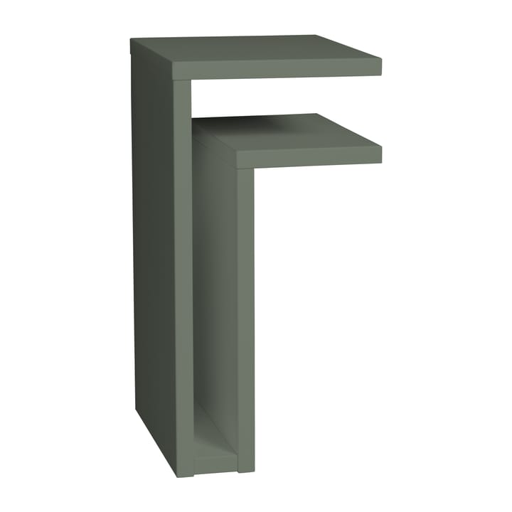 Scaffala da parete F-shelf grigio verde - Mensola a destra - Maze