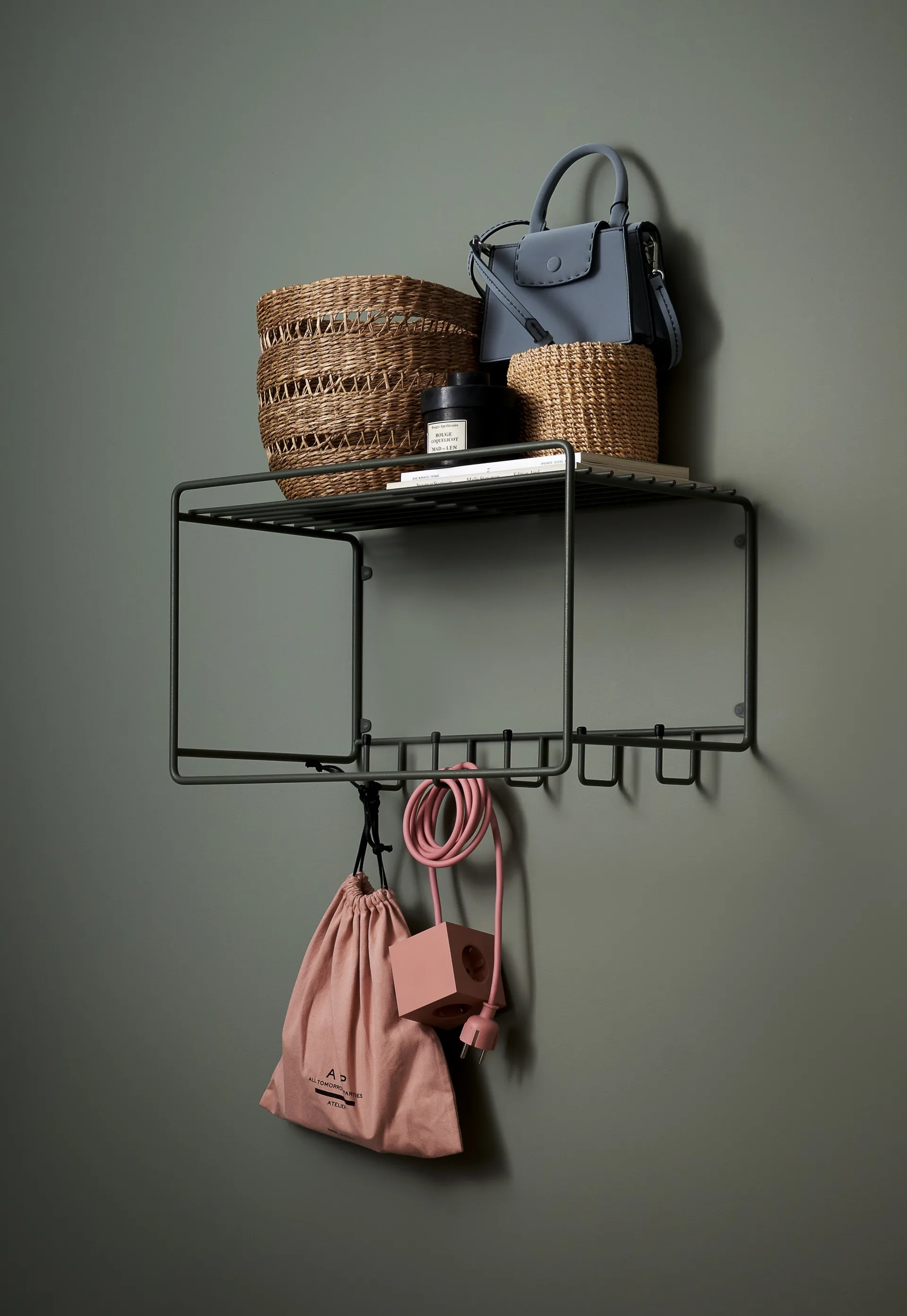 Scaffale per cappelli Uptown, Verde Maze