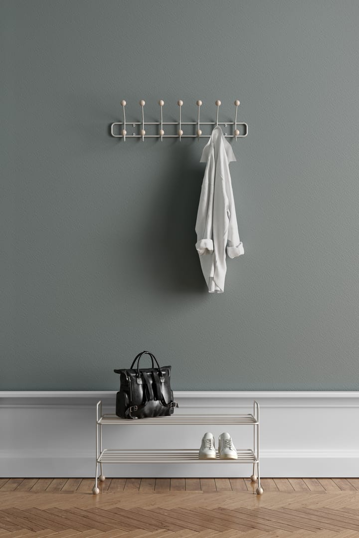 Scarpiera Bill, Grigio seta Maze