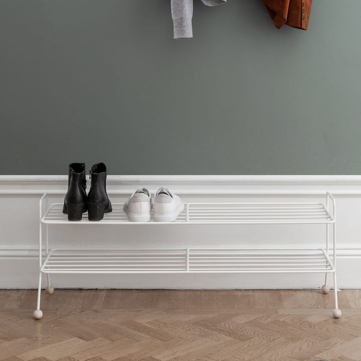 Scarpiera Bill Shoe Shelf L, bianco Maze