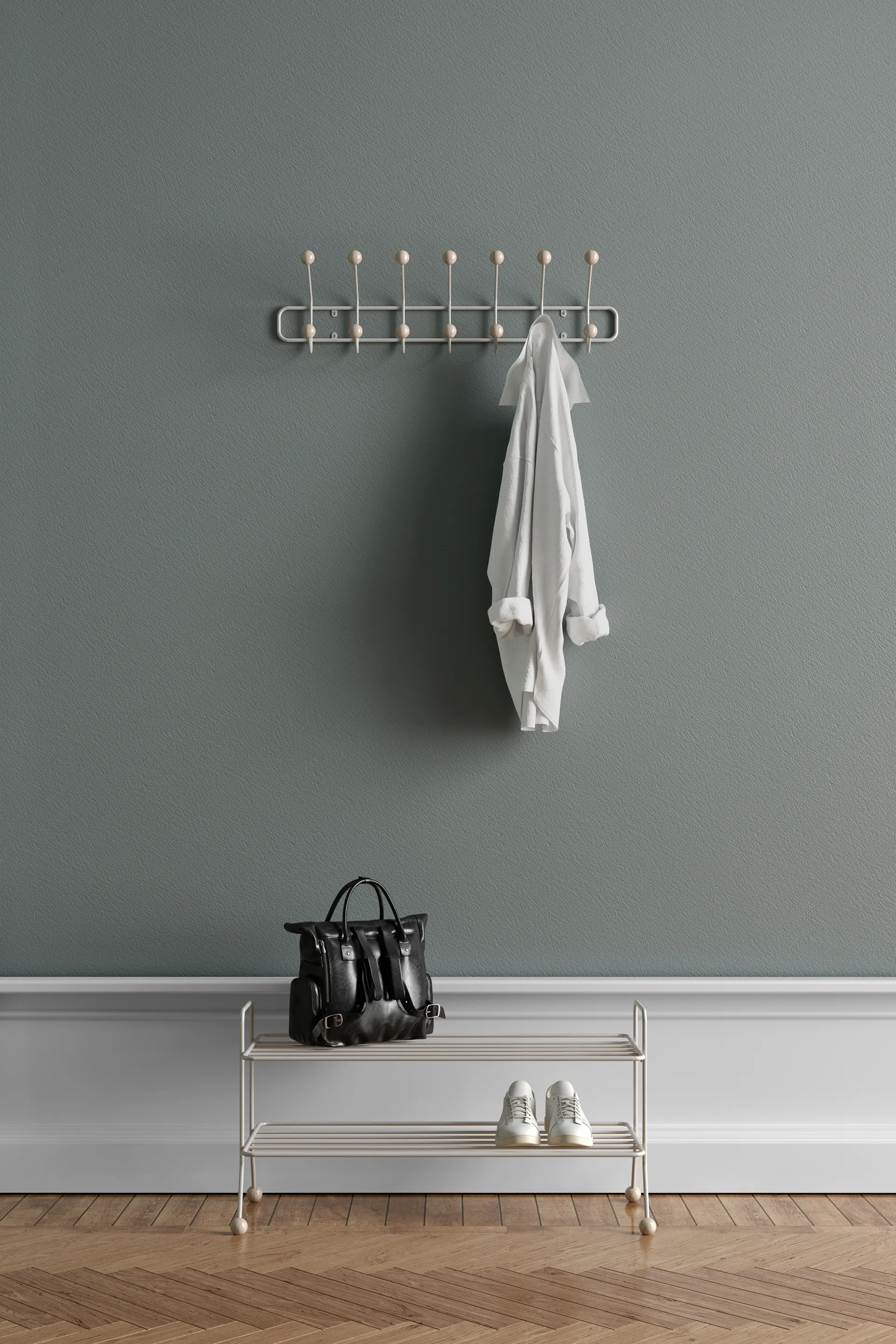 Scarpiera Bill Shoe Shelf L, Greige Maze