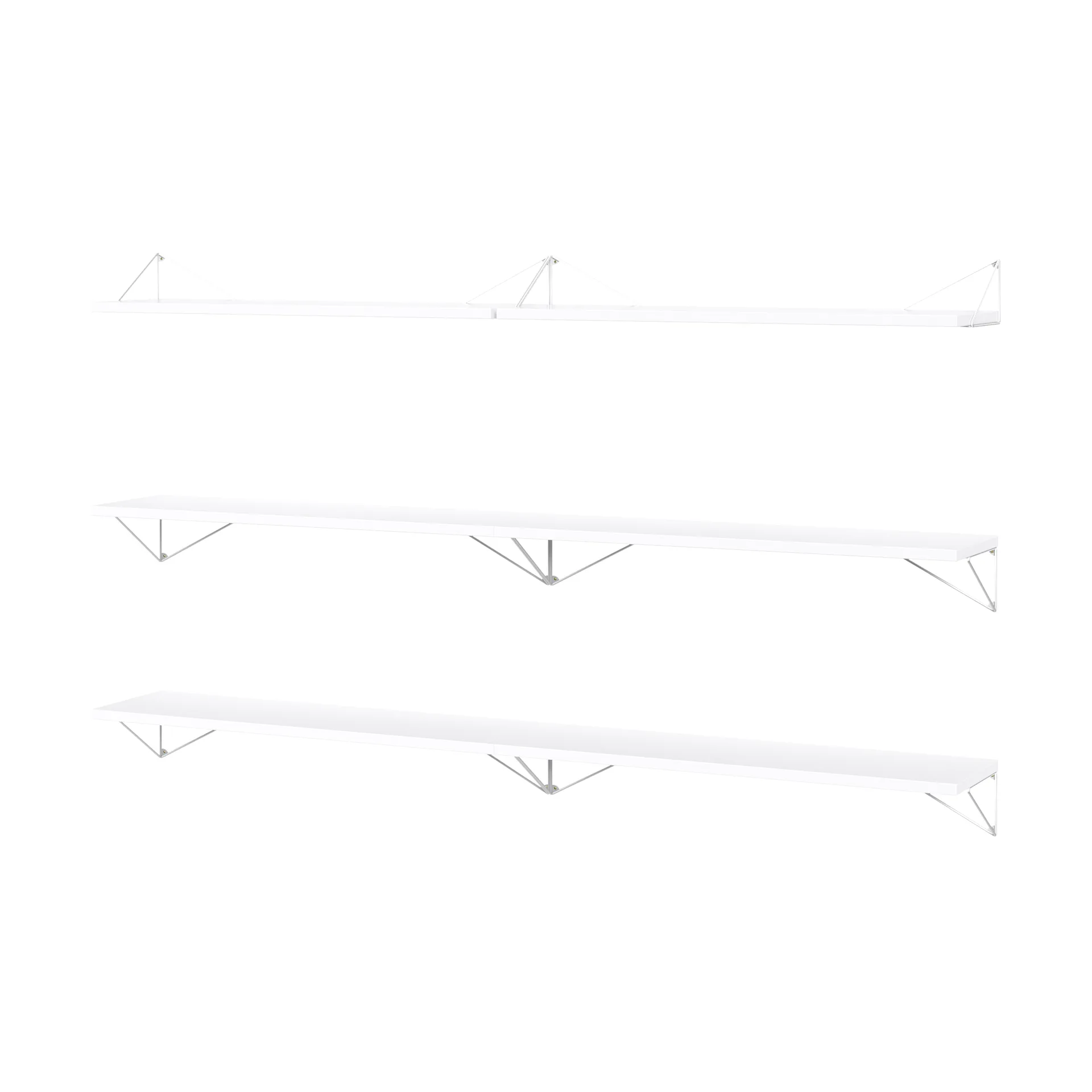 Sistema di scaffalature Pythagoras Bundle B bianco-bianco,  Maze