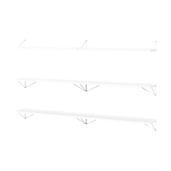 Sistema di scaffalature Pythagoras Bundle B bianco-bianco - Maze