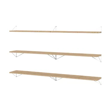 Sistema di scaffalature Pythagoras Bundle B rovere-bianco - Maze