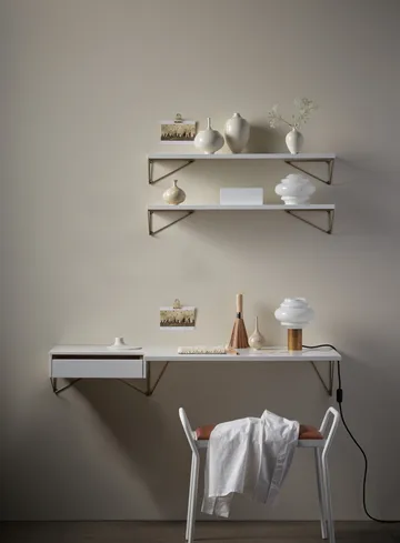 Sistema di scaffalature Pythagoras Bundle E bianco-bianco - Maze