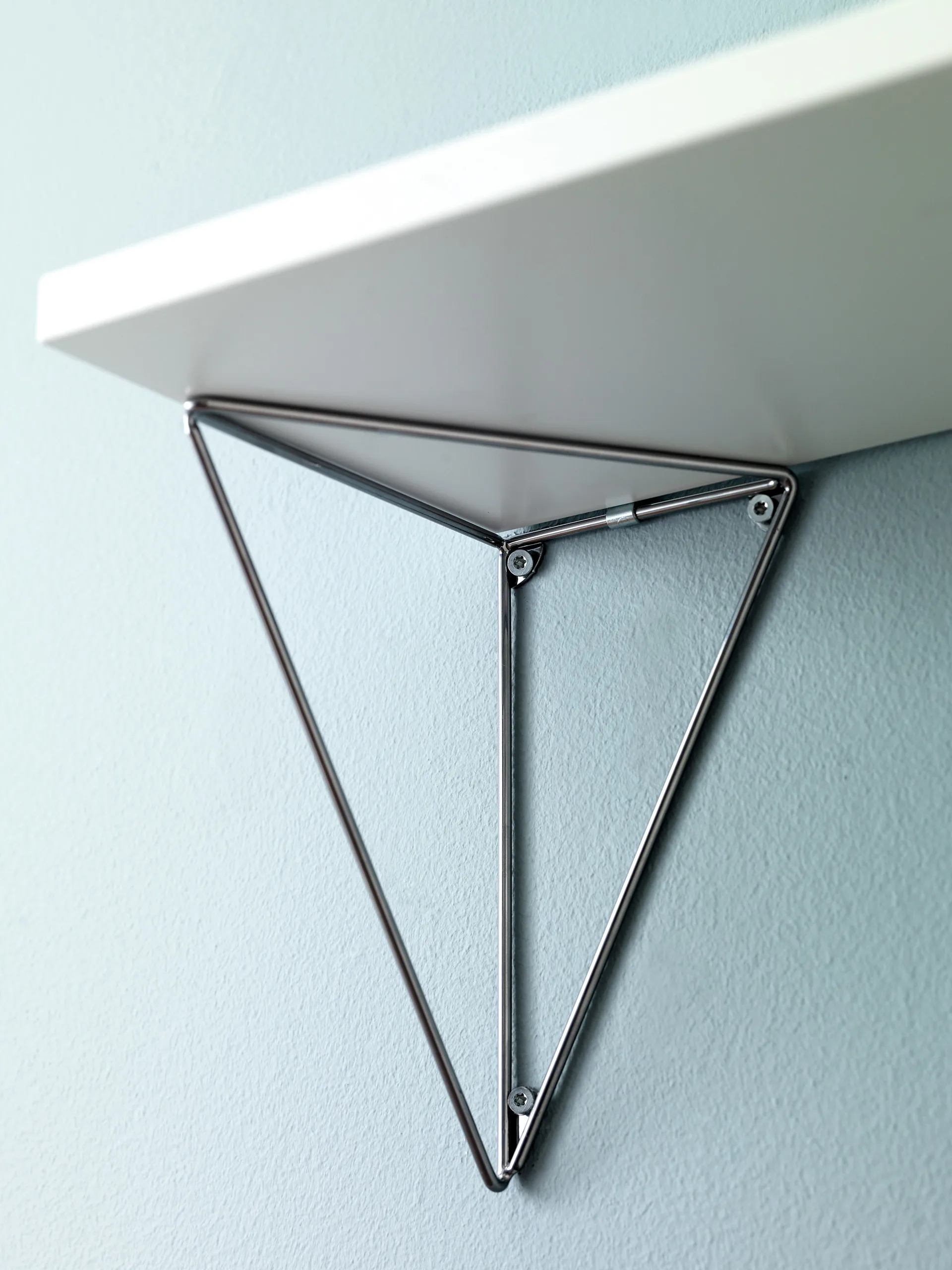 Strutture brackets Pythagoras confezione da 2, cromo Maze