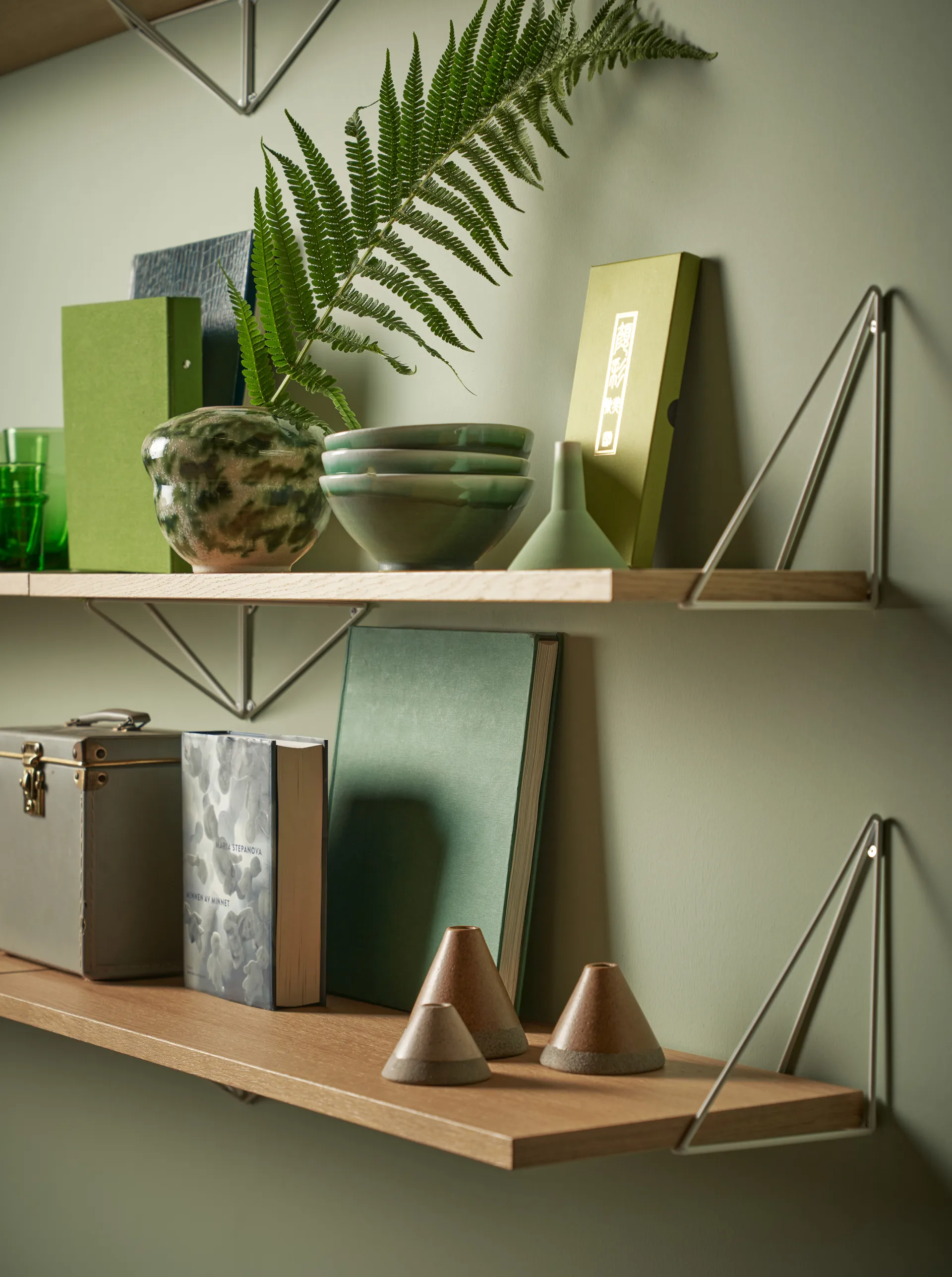 Strutture brackets Pythagoras confezione da 2, cromo Maze