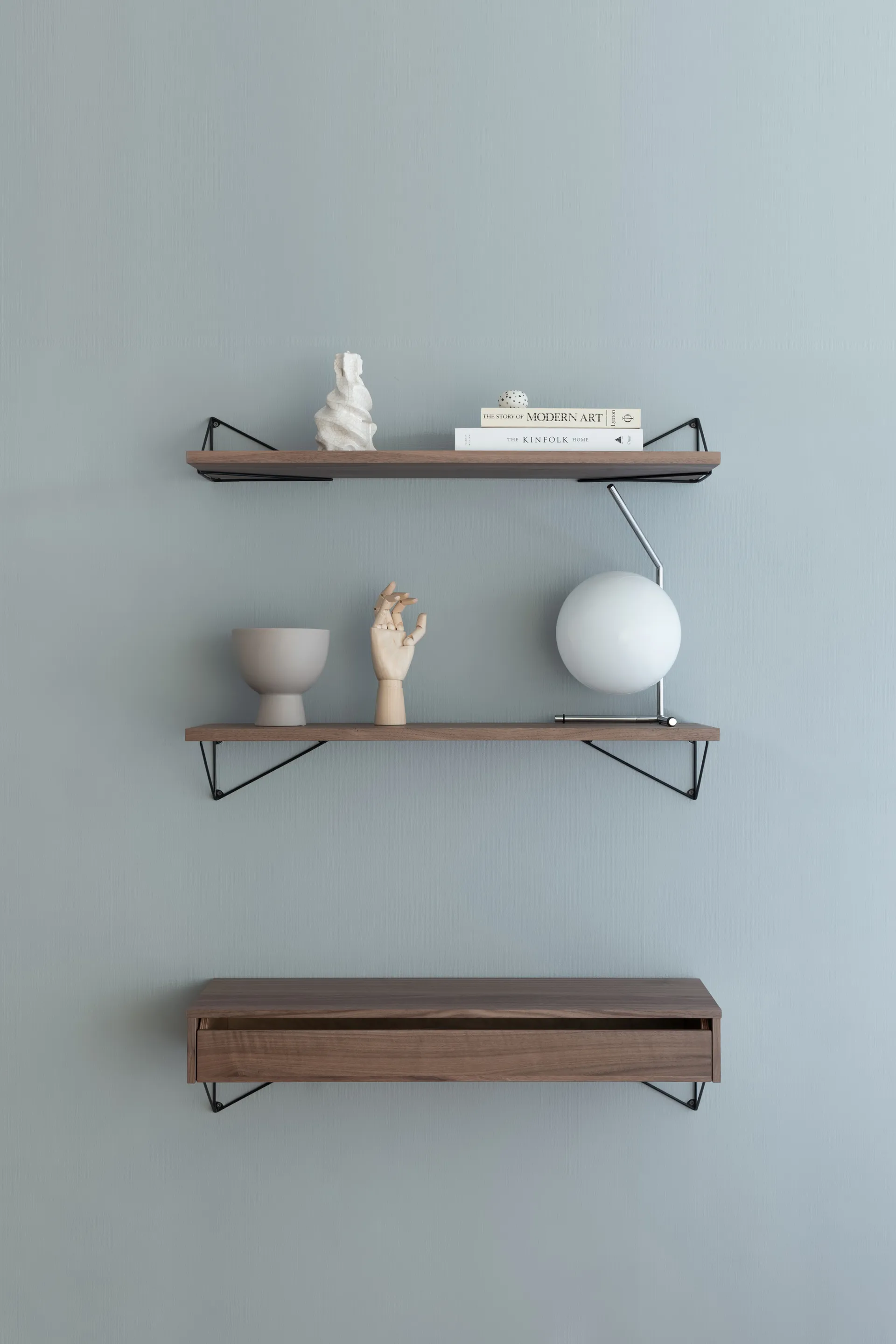 Strutture brackets Pythagoras confezione da 2, nero Maze