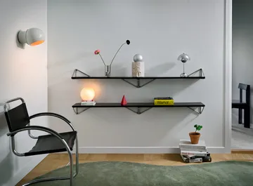 Supporti Pythagoras XL 2 pezzi - Chrome - Maze