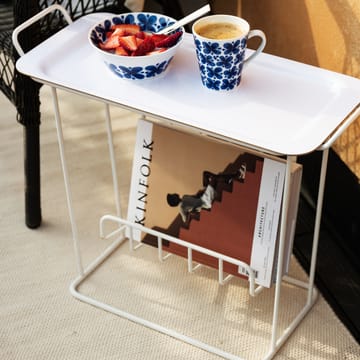 Tavolino vassoio Minnie Mae Paper  - bianco - Maze
