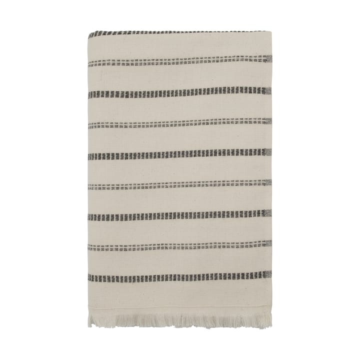 Asciugamano da bagno True  - Off-White-nero, 70x140 cm - Meraki