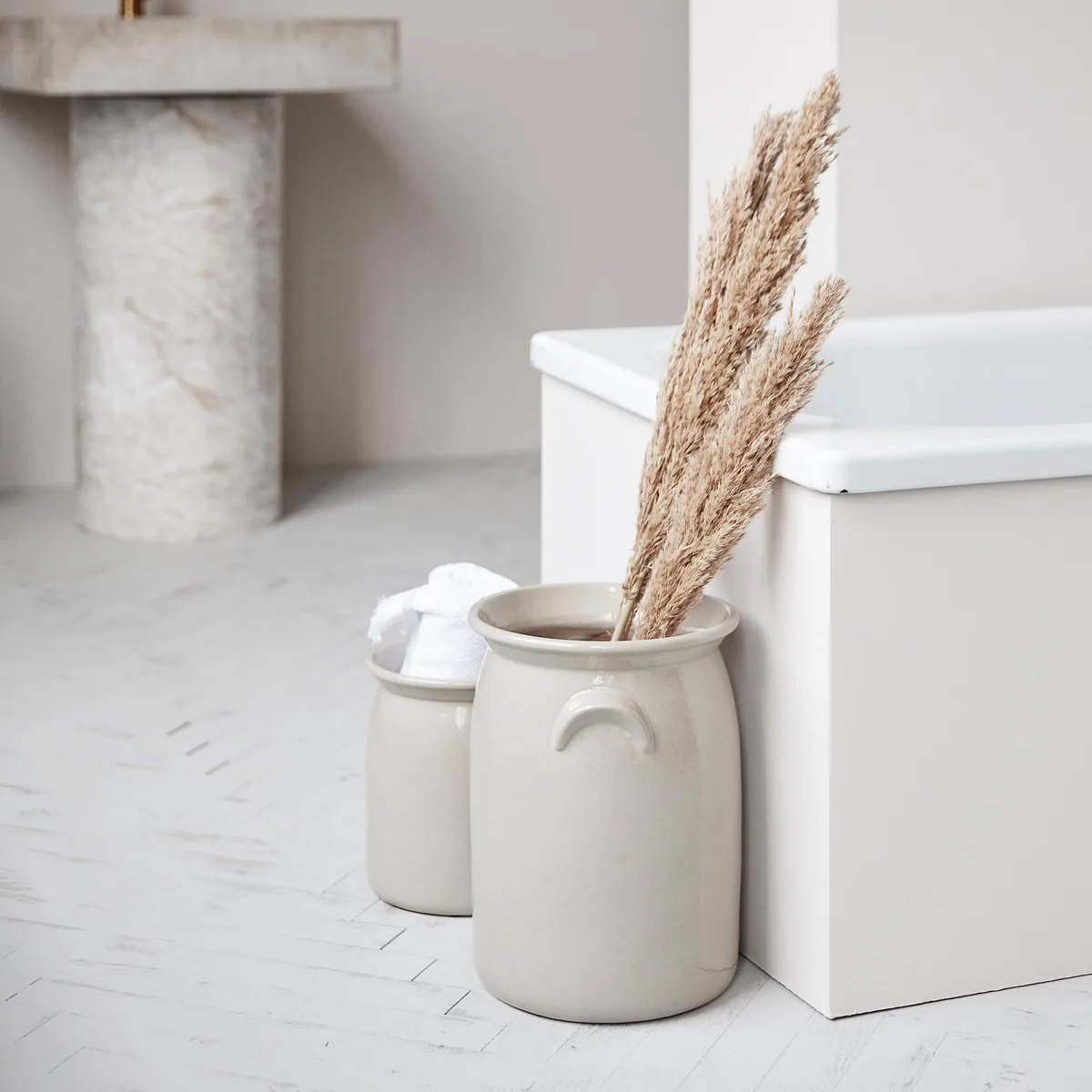 Barattolo Meraki 36 cm, grigio Meraki