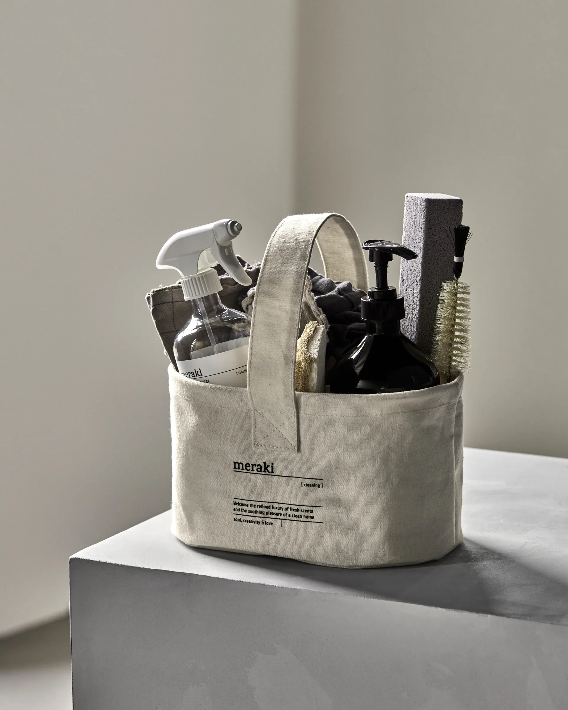 Cesta Clean , Bianco Meraki