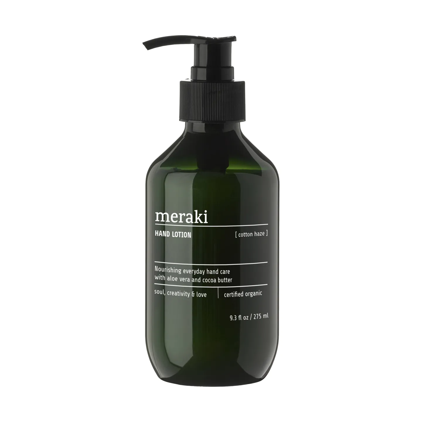 Lozione mani Meraki 275 ml, Cotton Haze Meraki