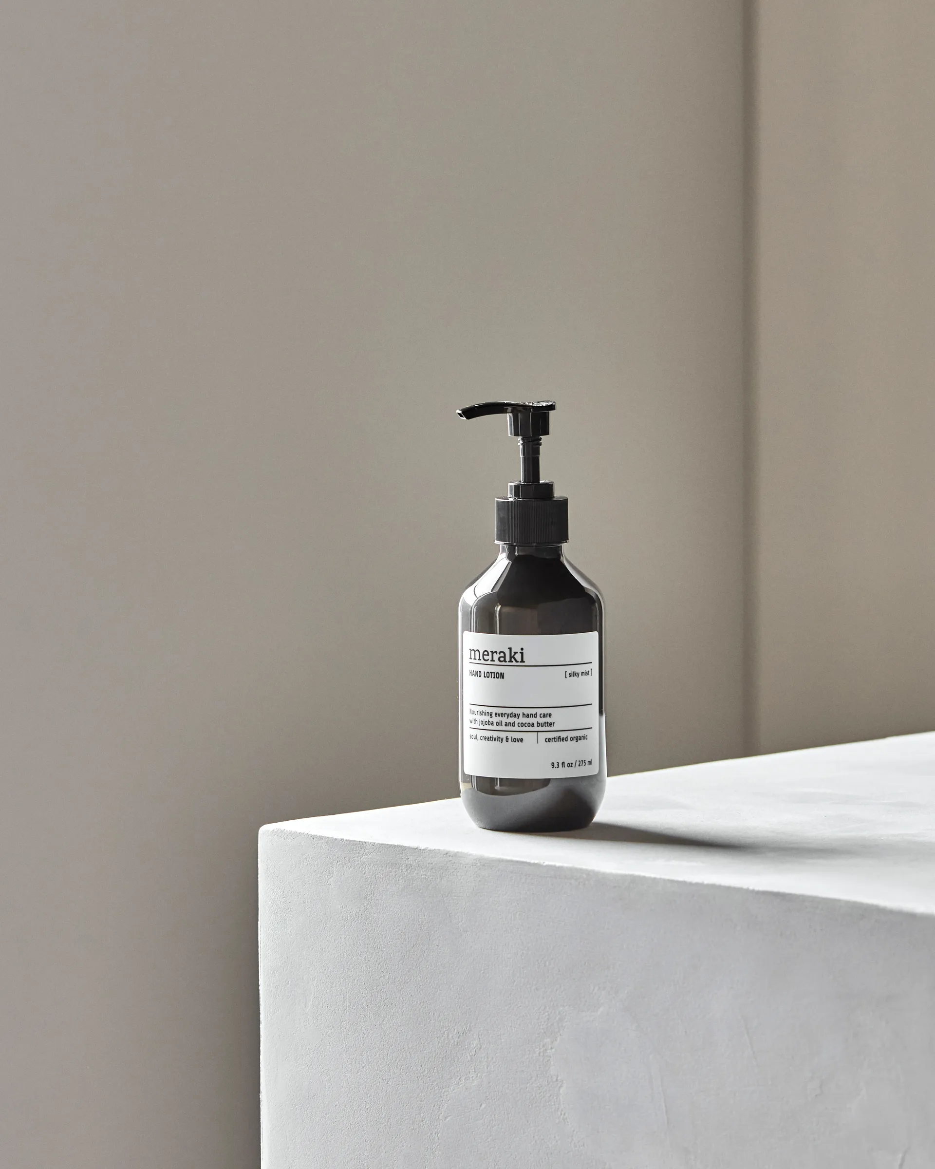 Lozione mani Meraki 275 ml, Silky mist Meraki