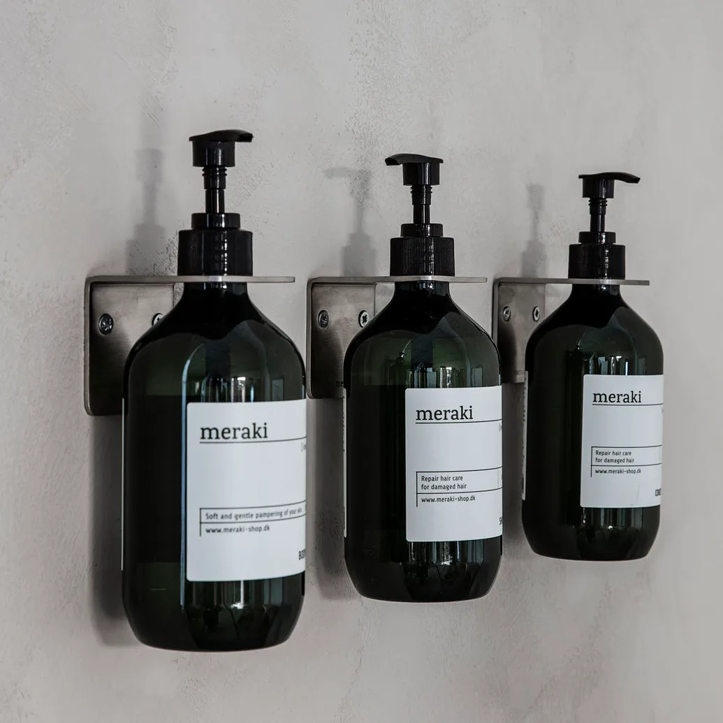 Porta sapone Meraki, argento spazzolato Meraki