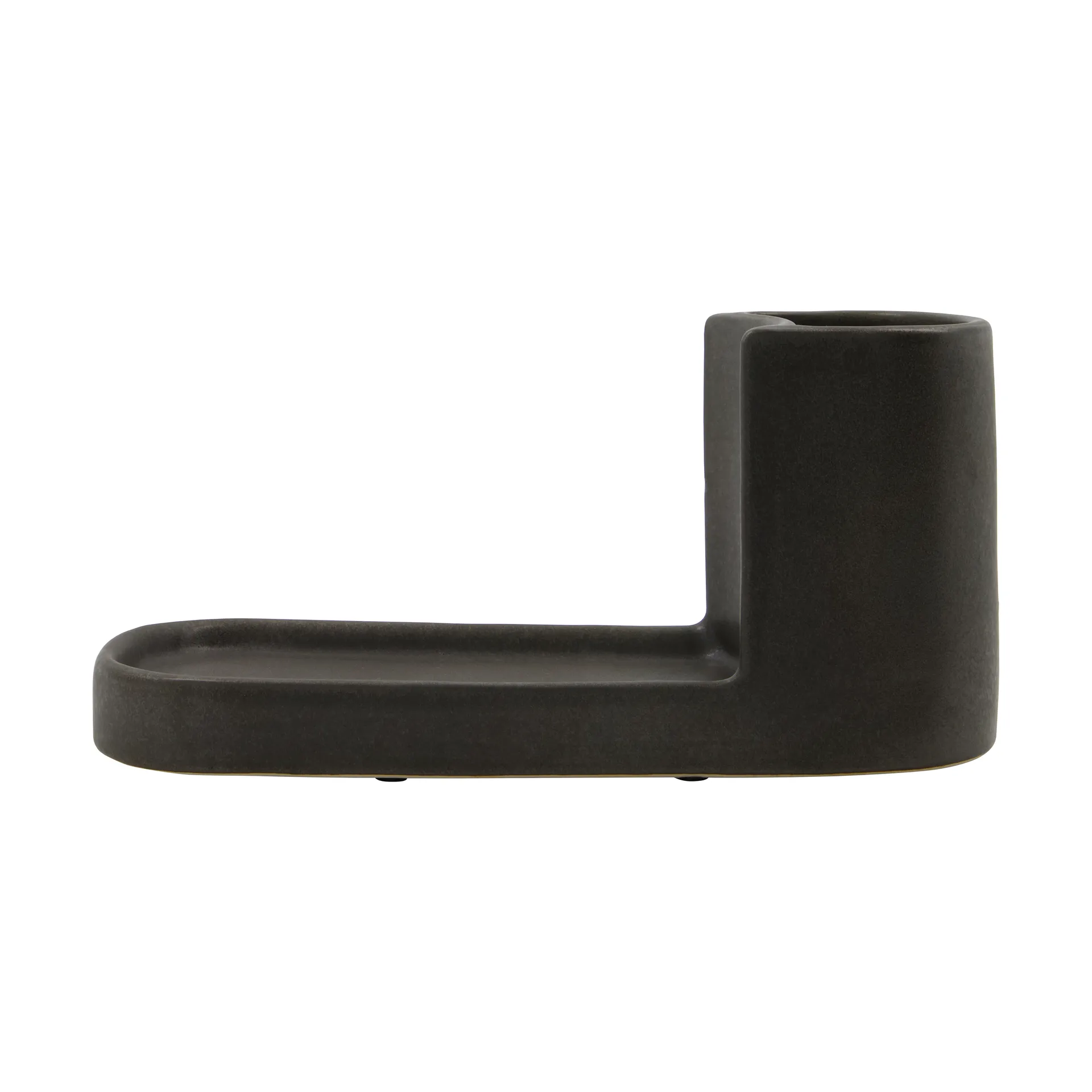 Portasapone e portaspazzolino Datura, Grigio scuro Meraki