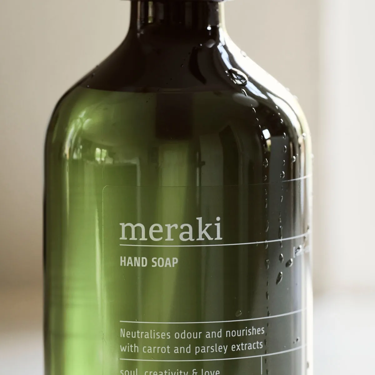 Sapone mani Meraki 490 ml, Anti-odour Meraki