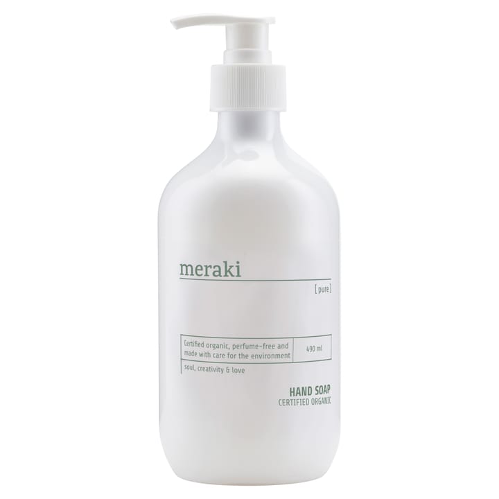 Sapone mani Meraki pure, 490 ml Meraki
