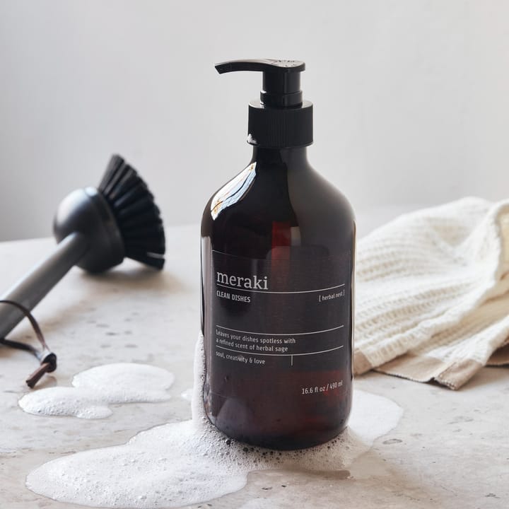Sapone per piatti Meraki 490 ml, Herbal nest Meraki