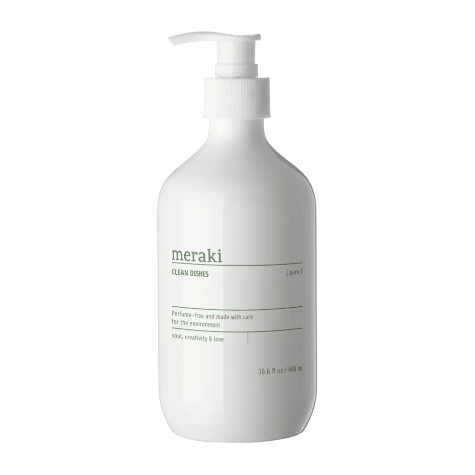 Sapone per piatti Meraki pure, 490 ml Meraki