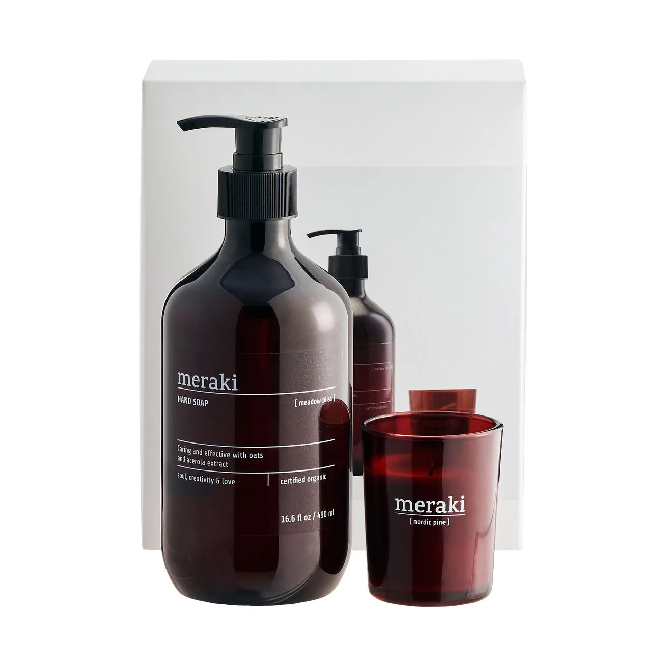 Set regalo Meraki sapone e candele profumate, Everyday pampering Meraki