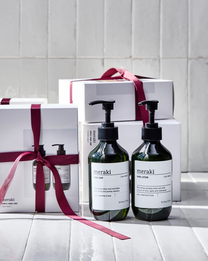 Set regalo Meraki sapone e lozione mani, Anti-odore Meraki