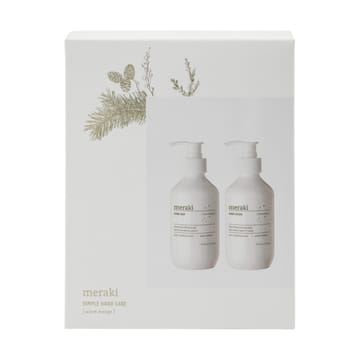 Set regalo Meraki sapone e lozione mani - Arancione caldo - Meraki