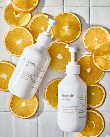 Set regalo Meraki sapone e lozione mani - Arancione caldo - Meraki