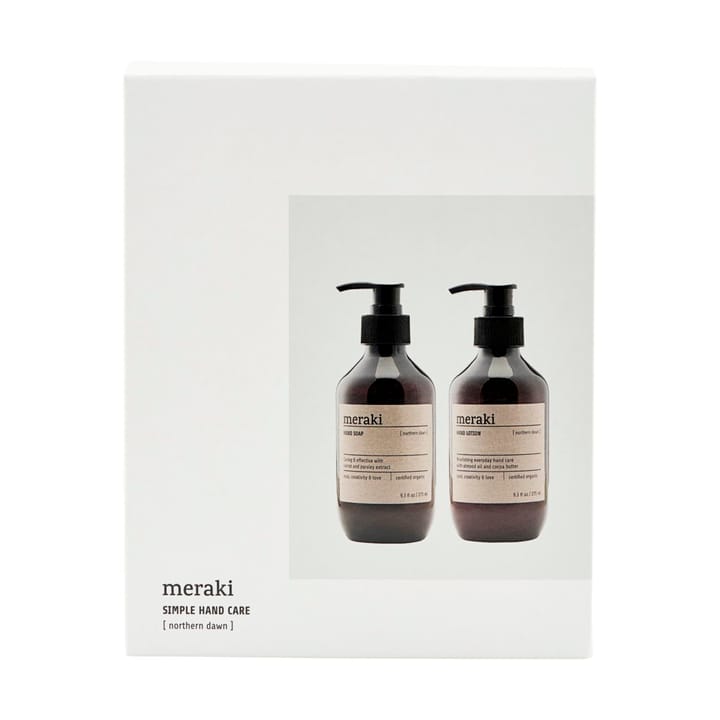 Set regalo Meraki sapone e lozione mani - Northern dawn - Meraki