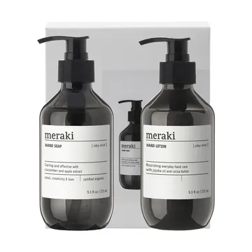 Set regalo Meraki sapone e lozione mani - Silky Mist - Meraki