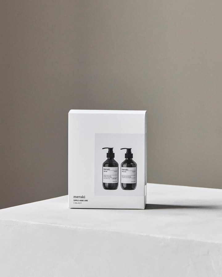 Set regalo Meraki sapone e lozione mani, Silky Mist Meraki