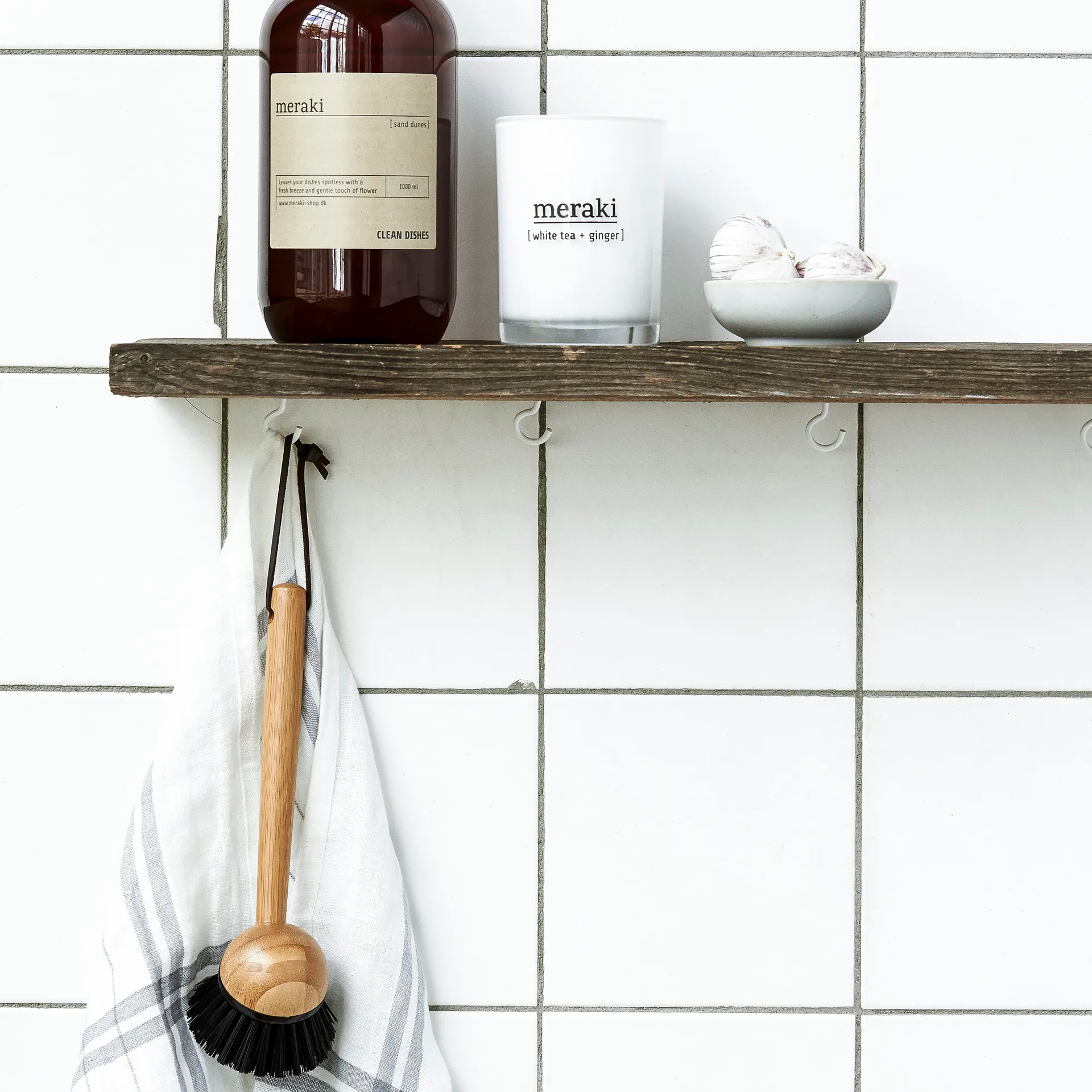 Spazzola per piatti Meraki, bambù Meraki