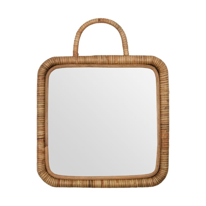 Specchio Baki con cornice 28x28 cm, Natur Meraki