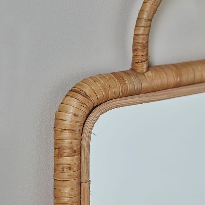 Specchio Baki con cornice 28x28 cm, Natur Meraki