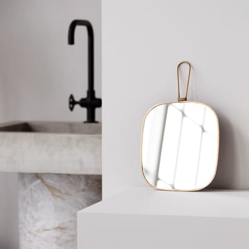 Specchio Meraki 20x22 cm - ottone - Meraki