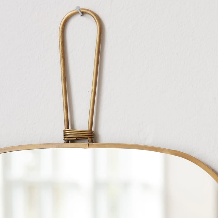 Specchio Meraki 26x28 cm, ottone Meraki