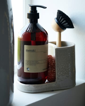 Supporto spazzola per piatti Datura - grigio - Meraki