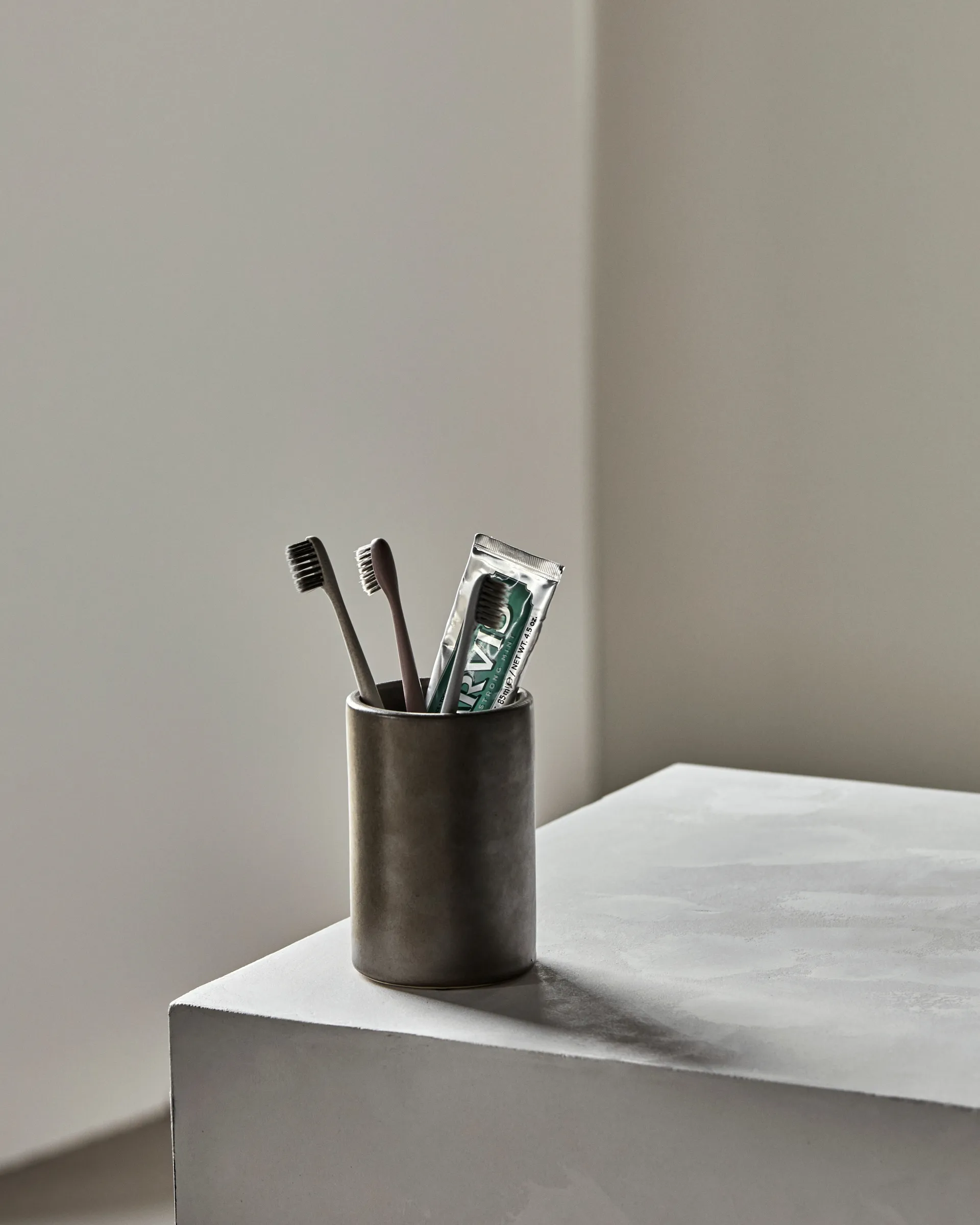 Tazza contenitore Datura Ø8 cm, Grigio scuro Meraki