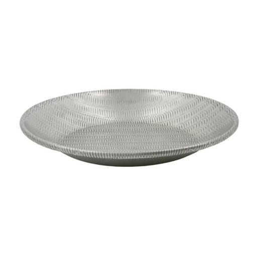 Vassoio Malva Ø 20 cm, Antique silver Meraki