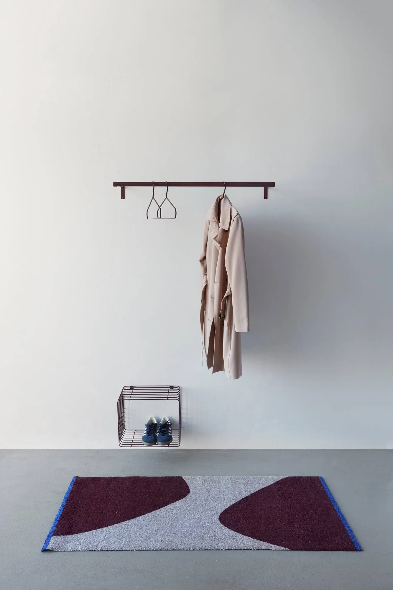 Appendiabiti Hang-it 2 pezzi, Rosso Mette Ditmer