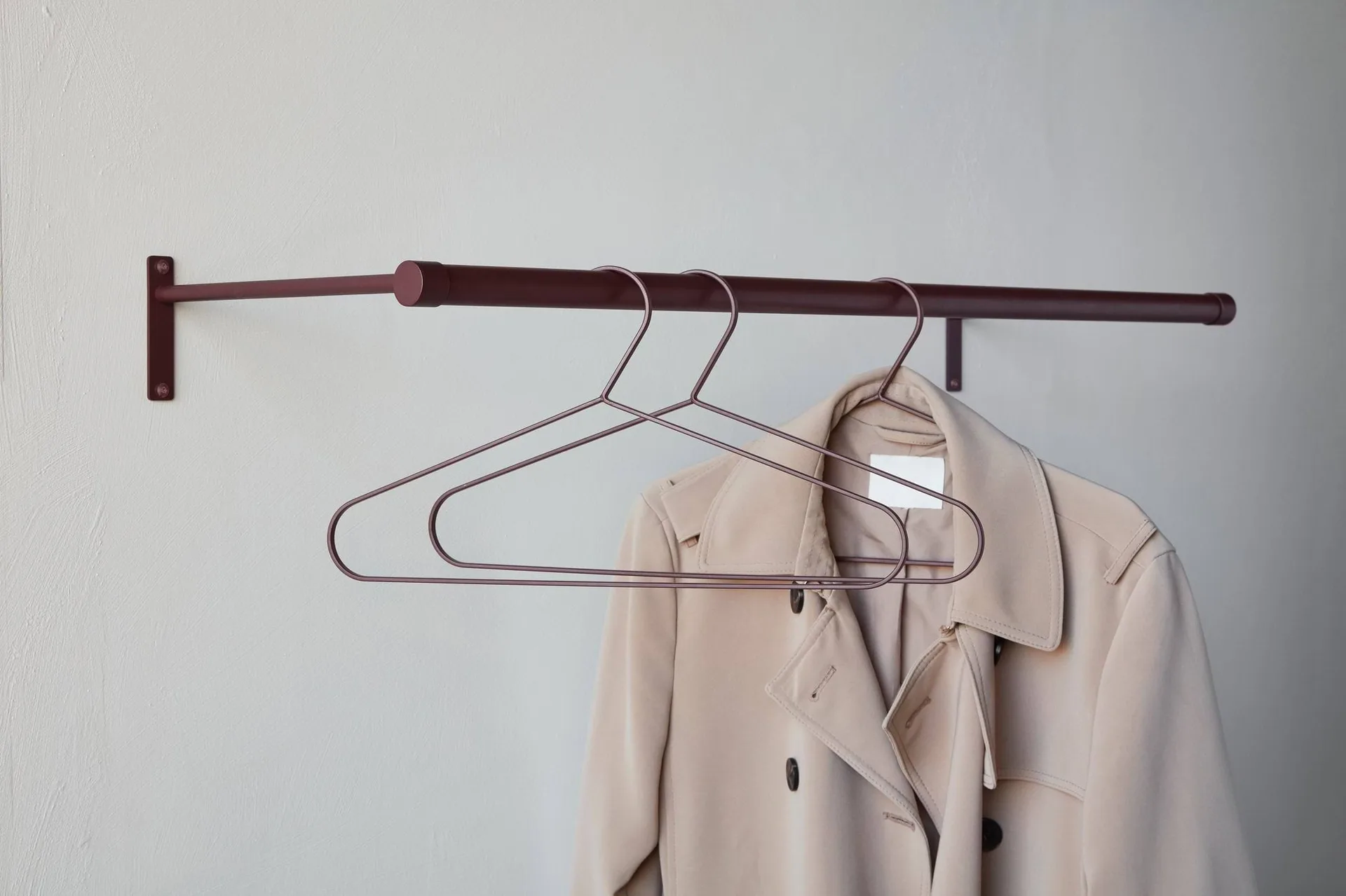 Appendiabiti Hang-it 2 pezzi, Rosso Mette Ditmer