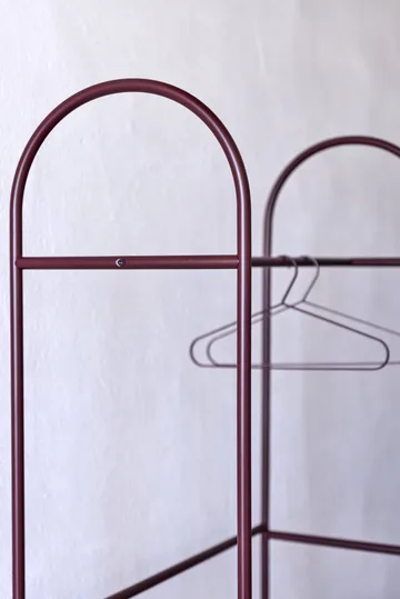 Arch appendiabiti - Rosso, 39x92x186 cm - Mette Ditmer
