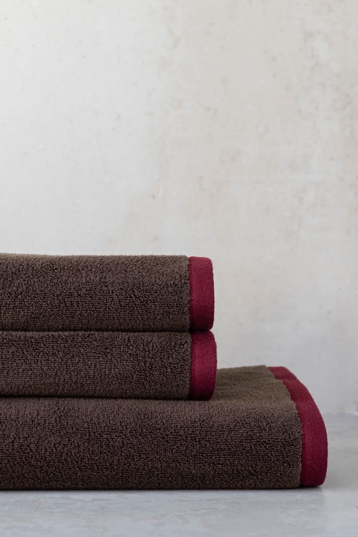 Asciugamano bagno Soft 70x133 cm, Marrone-sabbia Mette Ditmer