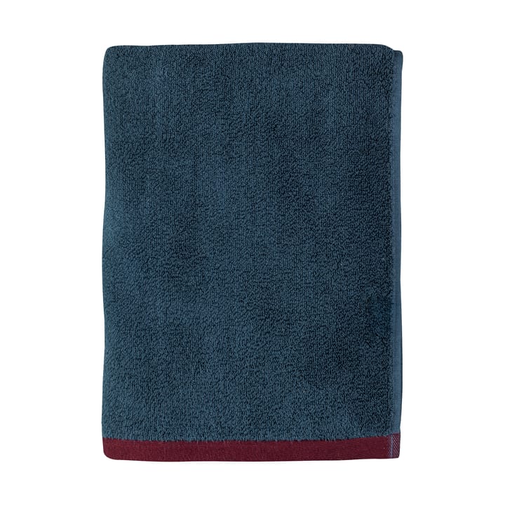 Asciugamano bagno Soft 70x133 cm, Midnight blue-light grey Mette Ditmer