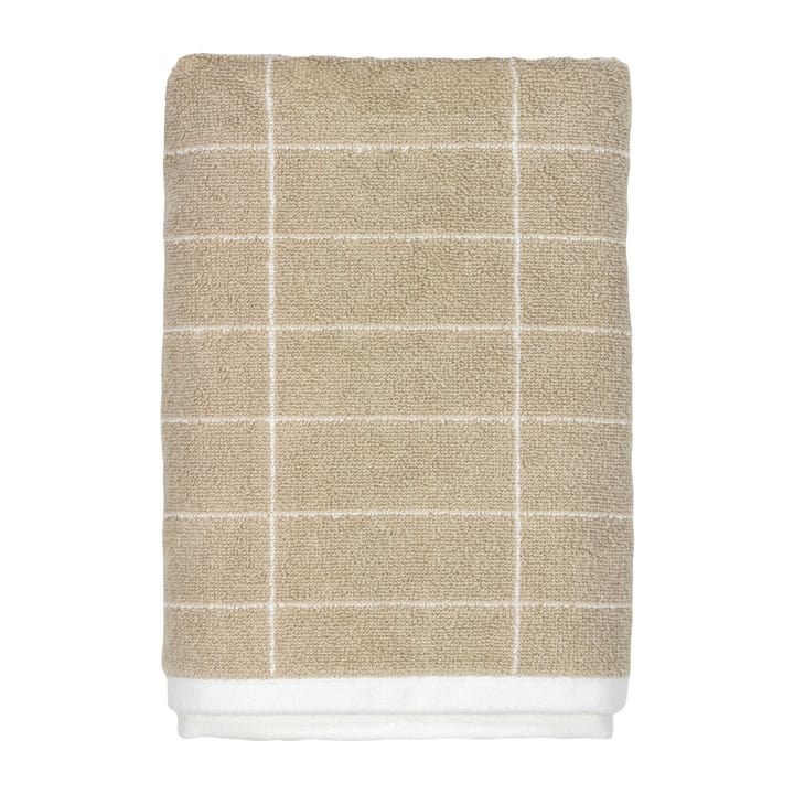 Asciugamano da bagno Tile Stone 50x100 cm - Sand-off white - Mette Ditmer